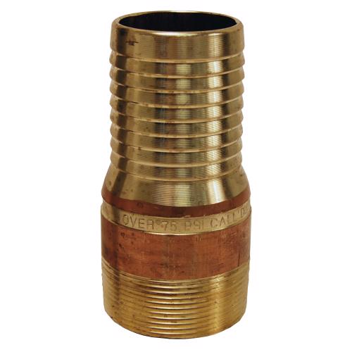 BST10 King™ Combination Nipple NPT Threaded BST10 Brass King™ Combination Nipple NPT Threaded